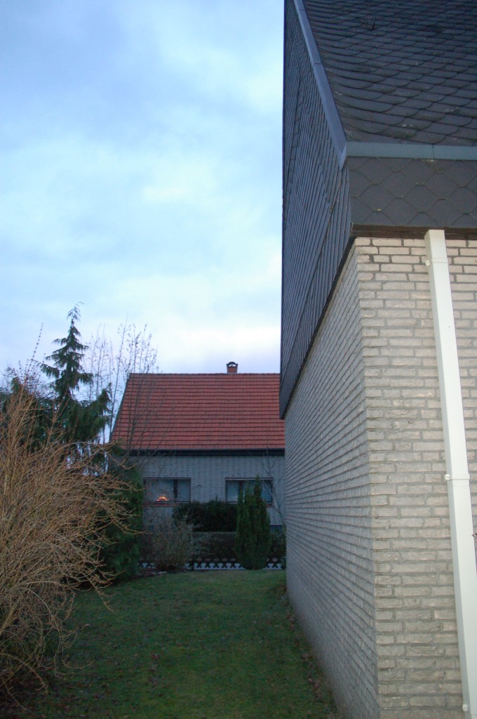 The altar side of the building.
