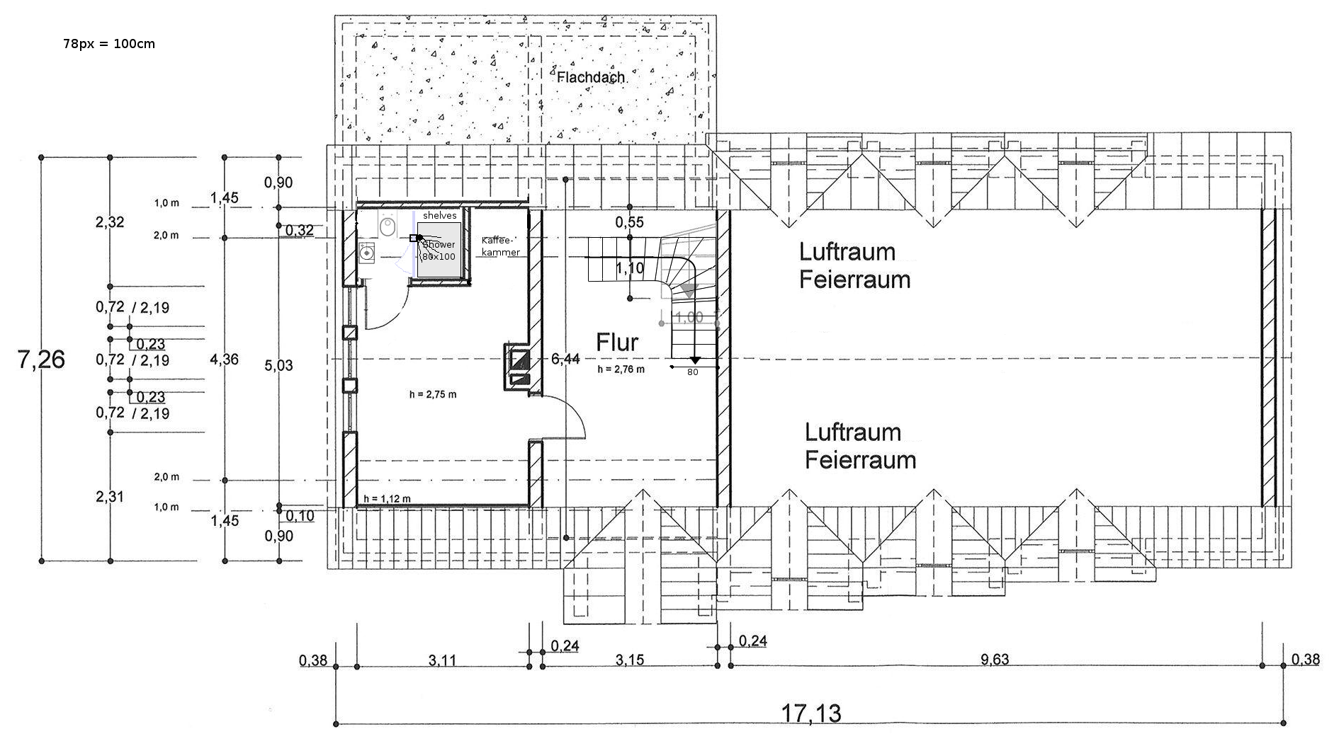 The Plan Of Renovations Upper Floor Converting A Church